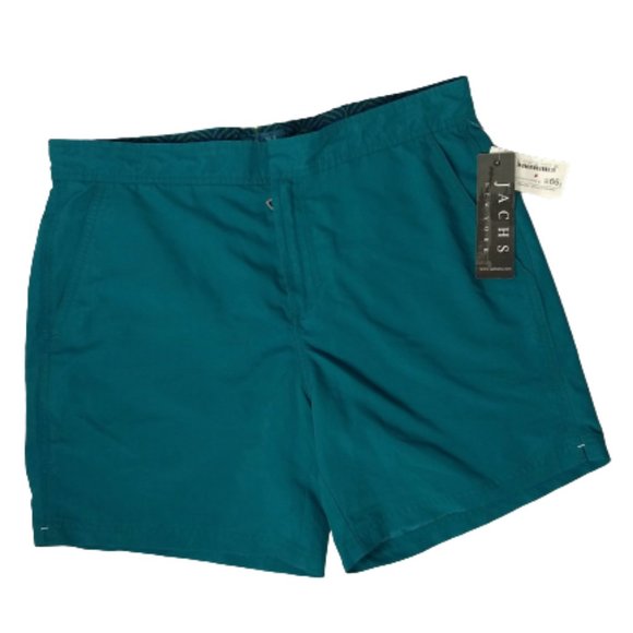 Jachs Swim Trunks Hampton Fit Men's Size Large NEW Teal